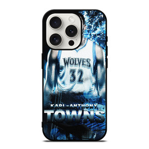MINNESOTA TIMBERWOLVES NBA LOGO iPhone 15 Pro Case Cover – casecentro