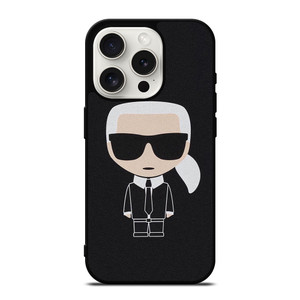 KARL LAGERFIELD ICON iPhone 15 Pro Case Cover
