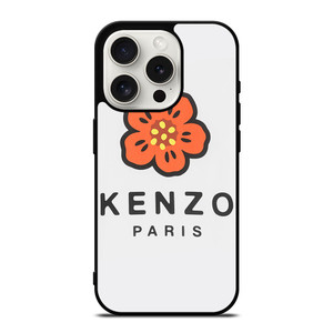 KENZO PARIS FLOWER iPhone 15 Pro Case Cover KENZO PARIS FLOWER iPhone 15 Pro Case Cover