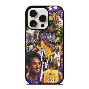 KOBE BRYANT RETRO COLLAGE iPhone 15 Pro Case Cover