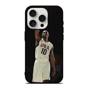 KOBE BRYANT USA BASKETBALL iPhone 15 Pro Case Cover