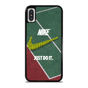 NIKE JUST DO IT TENNIS iPhone X / XS Case Cover NIKE JUST DO IT TENNIS iPhone X / XS Case Cover