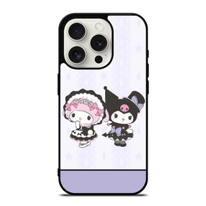 KUROMI AND MELODY ANIME iPhone 15 Pro Case Cover