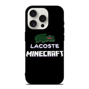 LACOSTE X MINECRAFT GAMES iPhone 15 Pro Case Cover LACOSTE X MINECRAFT GAMES iPhone 15 Pro Case Cover