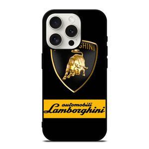 LAMBORGHINI AUTOMOBILI iPhone 15 Pro Case Cover LAMBORGHINI AUTOMOBILI iPhone 15 Pro Case Cover