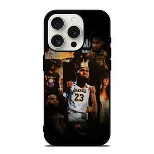 LEBRON JAMES LAKERS COLLAGE iPhone 15 Pro Case Cover LEBRON JAMES LAKERS COLLAGE iPhone 15 Pro Case Cover