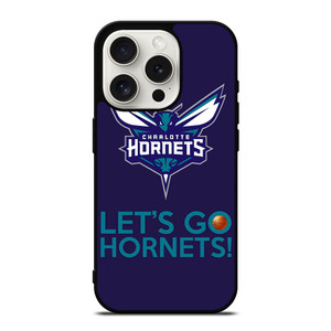 LETS GO CHARLOTTE HORNETS NBA BASKETBALL iPhone 15 Pro Case Cover LETS GO CHARLOTTE HORNETS NBA BASKETBALL iPhone 15 Pro Case Cover
