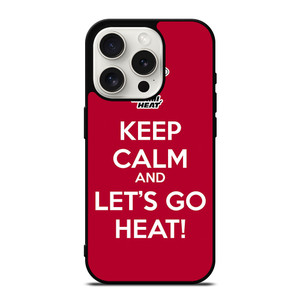 LETS GO MIAMI HEAT NBA BASKETBALL 3 iPhone 15 Pro Case Cover LETS GO MIAMI HEAT NBA BASKETBALL 3 iPhone 15 Pro Case Cover