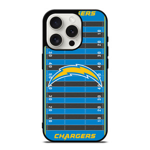 LOS ANGELES CHARGERS FOOTBALL FIELD iPhone 15 Pro Case Cover