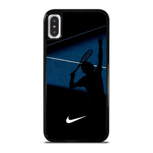 NIKE TENNIS ROGER FEDERER SILHOUETTE iPhone X / XS Case Cover