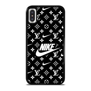 NIKE X LOUIS VUITTON BLACK iPhone X / XS Case Cover