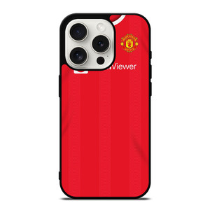 MANCHESTER UNITED 2021 HOME JERSEY iPhone 15 Pro Case Cover MANCHESTER UNITED 2021 HOME JERSEY iPhone 15 Pro Case Cover