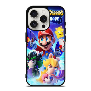 MARIO RABBIDS SPARKS OF HOPE GAMES iPhone 15 Pro Case Cover MARIO RABBIDS SPARKS OF HOPE GAMES iPhone 15 Pro Case Cover