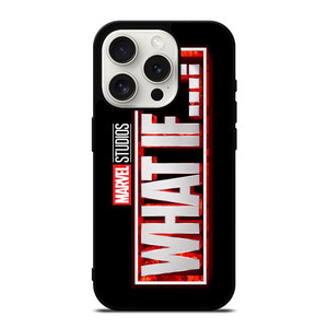 MARVEL WHAT IF MOVIES LOGO iPhone 15 Pro Case Cover MARVEL WHAT IF MOVIES LOGO iPhone 15 Pro Case Cover