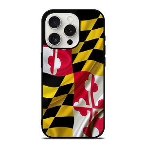 MARYLAND STATES FLAG iPhone 15 Pro Case Cover MARYLAND STATES FLAG iPhone 15 Pro Case Cover