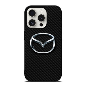 MAZDA MOTORS CARBON FIBER iPhone 15 Pro Case Cover