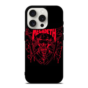 MEGADETH METAL BAND LOGO iPhone 15 Pro Case Cover MEGADETH METAL BAND LOGO iPhone 15 Pro Case Cover