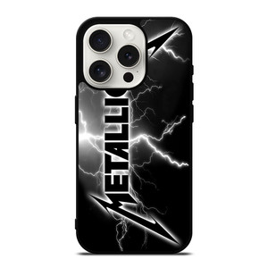 METALLICA ROCK BAND LIGHTNING iPhone 15 Pro Case Cover METALLICA ROCK BAND LIGHTNING iPhone 15 Pro Case Cover