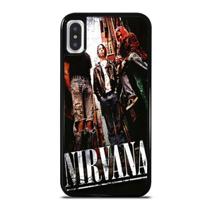 NIRVANA ROCK BAND iPhone X / XS Case Cover