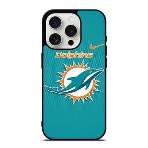 MIAMI DOLPHINS NFL FOOTBALL NIKE iPhone 15 Pro Case Cover MIAMI DOLPHINS NFL FOOTBALL NIKE iPhone 15 Pro Case Cover