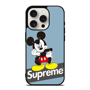 MICKEY MOUSE SUPREME BLUE iPhone 15 Pro Case Cover MICKEY MOUSE SUPREME BLUE iPhone 15 Pro Case Cover