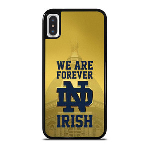 NOTRE DAME FIGHTING IRISH FOREVER iPhone X / XS Case Cover