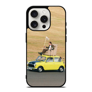 MINI COOPER MR BEAN FUNNY iPhone 15 Pro Case Cover