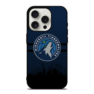 MINNESOTA TIMBERWOLVES NBA SKYLINE iPhone 15 Pro Case Cover MINNESOTA TIMBERWOLVES NBA SKYLINE iPhone 15 Pro Case Cover