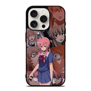 MIRAI NIKKI ANIME COLLAGE iPhone 15 Pro Case Cover MIRAI NIKKI ANIME COLLAGE iPhone 15 Pro Case Cover