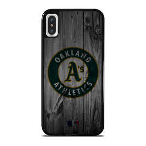 OAKLAND ATHLETICS BASEBALL MLB WOOD LOGO iPhone X / XS Case Cover OAKLAND ATHLETICS BASEBALL MLB WOOD LOGO iPhone X / XS Case Cover