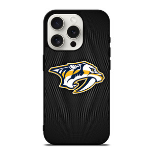 NASHVILLE PREDATORS HOCKEY NHL LOGO iPhone 15 Pro Case Cover