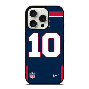 NEW ENGLAND PATROTS MAC JONES 10 NFL NIKE iPhone 15 Pro Case Cover NEW ENGLAND PATROTS MAC JONES 10 NFL NIKE iPhone 15 Pro Case Cover
