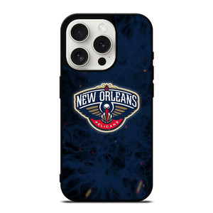 NEW ORLEANS PELICANS BASKETBALL NBA FIRE iPhone 15 Pro Case Cover NEW ORLEANS PELICANS BASKETBALL NBA FIRE iPhone 15 Pro Case Cover