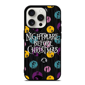 NIGHTMARE BEFORE CHRISTMAS PATTERN iPhone 15 Pro Case Cover NIGHTMARE BEFORE CHRISTMAS PATTERN iPhone 15 Pro Case Cover