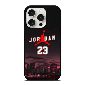 NIKE AIR JORDAN CITY LIGHT iPhone 15 Pro Case Cover NIKE AIR JORDAN CITY LIGHT iPhone 15 Pro Case Cover