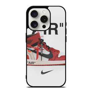 NIKE AIR JORDAN OFF WHITE SHOES iPhone 15 Pro Case Cover