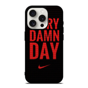 NIKE SWOOSH EVERY DAMN DAY iPhone 15 Pro Case Cover NIKE SWOOSH EVERY DAMN DAY iPhone 15 Pro Case Cover