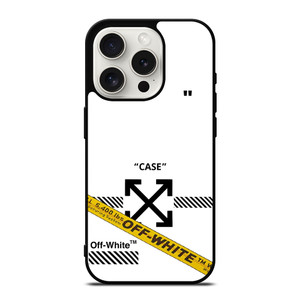 OFF WHITE CASE iPhone 15 Pro Case Cover OFF WHITE CASE iPhone 15 Pro Case Cover