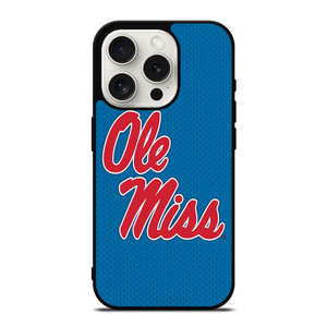 OLE MISS UNIVERSITY FOOTBALL iPhone 15 Pro Case Cover OLE MISS UNIVERSITY FOOTBALL iPhone 15 Pro Case Cover