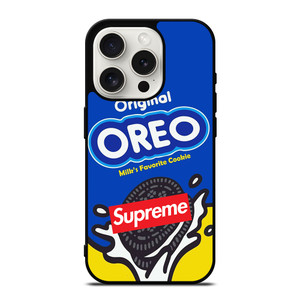 OREO CHOCOLATE MILK COOKIES SUPREME iPhone 15 Pro Case Cover OREO CHOCOLATE MILK COOKIES SUPREME iPhone 15 Pro Case Cover