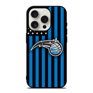 ORLANDO MAGIC NBA USA FLAG iPhone 15 Pro Case Cover