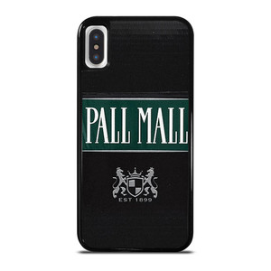 PALL MALL CIGARETTES BLACK iPhone X / XS Case Cover