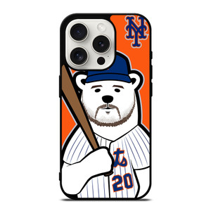 PETE ALONSO POLAR BEAR NEW YORK METS iPhone 15 Pro Case Cover PETE ALONSO POLAR BEAR NEW YORK METS iPhone 15 Pro Case Cover