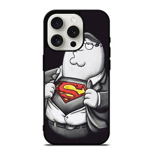 PETER GRIFFIN FAMILY GUY SUPERMAN iPhone 15 Pro Case Cover PETER GRIFFIN FAMILY GUY SUPERMAN iPhone 15 Pro Case Cover