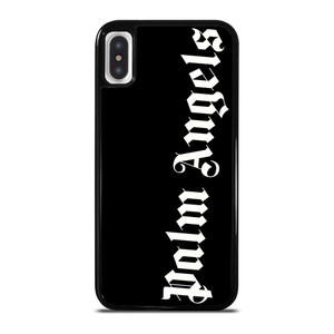 PALM ANGELS BLACK LOGO iPhone X / XS Case Cover PALM ANGELS BLACK LOGO iPhone X / XS Case Cover