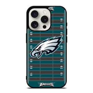 PHILADELPHIA EAGLES FOOTBALL FIELD iPhone 15 Pro Case Cover