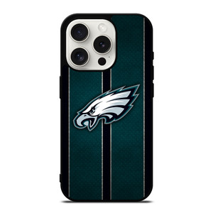 PHILADELPHIA EAGLES NFL METAL STRIPE iPhone 15 Pro Case Cover PHILADELPHIA EAGLES NFL METAL STRIPE iPhone 15 Pro Case Cover