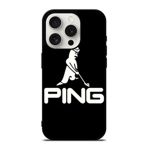 PING GOLF BLACK LOGO iPhone 15 Pro Case Cover PING GOLF BLACK LOGO iPhone 15 Pro Case Cover