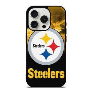 PITTSBURGH STEELERS NFL FIRE iPhone 15 Pro Case Cover PITTSBURGH STEELERS NFL FIRE iPhone 15 Pro Case Cover