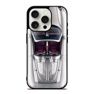 PORSCHE CARRERA GT TOP VIEW iPhone 15 Pro Case Cover PORSCHE CARRERA GT TOP VIEW iPhone 15 Pro Case Cover